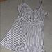 American Eagle Outfitters Pants & Jumpsuits | American Eagle Striped Romper | Color: Gray/White | Size: M