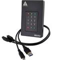 Apricorn 1TB Aegis Fortress L3 FIPS 140-2 Level 3 Encrypted Portable Hard Drive AFL3-1TB