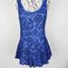 Anthropologie Tops | Anthro Meadow Rue Sleeveless Crochet Peplum Top S | Color: Blue | Size: S