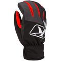 Klim Klimate Short Gloves, red, Size L