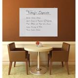 MooreCo Visionary Magnetic Wall Mounted Glass Dry Erase Board Glass | 35.43 H in | Wayfair 83844-Red