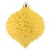 Vickerman 623824 - 6" Yellow Glitter Pine Cone Christmas Tree Ornament (6 pack) (N183878D)