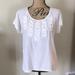 Nine West Tops | Cream Colored Summer Top | Color: Cream | Size: S