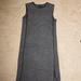 Zara Dresses | Gray Knit Zara Dress | Color: Black/Gray | Size: M