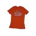 Adidas Short Sleeve T-Shirt: Orange Tops - Kids Girl's Size 10