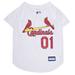 MLB National League Central Jersey for Dogs, XX-Large, St. Louis Cardinals, Multi-Color