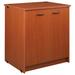 Stevens ID Systems Library 3 Compartment Classroom Cabinet w/ Doors Wood in Brown | 40 H x 36 W x 30 D in | Wayfair 88006 H40-024