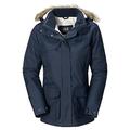 Jack Wolfskin Kelowna Jacket Women Parka blue Size M 2014 winter jacket