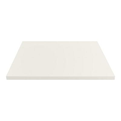 Art Marble Furniture Q413 24" x 30" Winter White Quartz Tabletop
