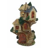 Millwood Pines Suffield Tree House Fairy Garden Resin/Plastic | 13.5 H x 9 W x 8.5 D in | Wayfair MG143