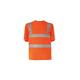 Korntex T-Shirt - Broken Reflective, Orange Hi-Vis, XXXL