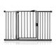 Bettacare Auto Close Stair Gate, 132.6cm - 139.6cm, Slate Grey, Pressure Fit Safety Gate, Baby Gate, Safety Barrier for Doors Hallways and Spaces, Easy Installation