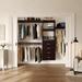 John Louis Home Solid Wood Reach-In Simplicity Closet System w/ 4-Drawers Solid Wood in Brown | 12 D in | Wayfair JLH-444