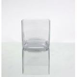 Wrought Studio™ Square Cube Vase Glass | 4 H x 4 W x 4 D in | Wayfair VCB0004