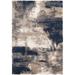 Blue/Brown 60 x 0.98 in Area Rug - Trent Austin Design® Kinsman Abstract Cream/Navy Area Rug, Polypropylene | 60 W x 0.98 D in | Wayfair