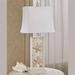 Corvian Coastal Table Lamp Antique White , Antique White