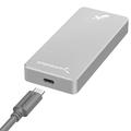 SABRENT External SSD 1TB, Portable Hard Drive NVMe USB 3.2x2 1000 MB/s Read, USB 3.2 Cable C to A and Type A to C Included, External M.2 SSD Aluminum Shell (SB-1TB-PRO)