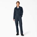 Dickies Women's Long Sleeve Coveralls - Dark Navy Size S (FV483)