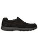 Skechers Men's Relaxed Fit: Expected X - Larmen Slipper | Size 8.0 | Black | Textile/Leather | Vegan