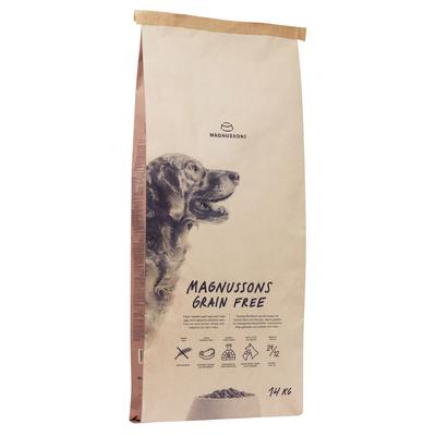 2 x 14kg Meat & Biscuitgrain Free Magnusson Hundefutter trocken