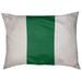 East Urban Home Philadelphia Dog Bed Pillow Metal in Green/White | 6.5 H x 40 W x 30 D in | Wayfair 882087DDE8A74B31993D433FF362DB41
