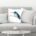 East Urban Home Hummingbird Square Pillow Cover & Insert Polyester/Polyfill blend | 14 H x 14 W x 1.5 D in | Wayfair