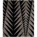 Black/Gray 60 W in Rug - Brayden Studio® One-of-a-Kind Moana Hand-Knotted Traditional Style Gray/Black 5' x 8' Wool Area Rug Wool | Wayfair