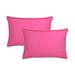 Brayden Studio® Hendren Linen Lumbar Pillow Linen in Pink | 13 H x 19 W x 5 D in | Wayfair CC405D014FBB4994A383B2DE7679A050