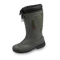 Spirale John Herren Gummistiefel Warm Gefüttert Winterstiefel Schneestiefel Warmfutter Arbeitstiefel Regenstiefel Wasserdicht, oliv, EU 42