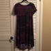 Lularoe Dresses | Lularoe Carly Dress Size Xs | Color: Black/Blue/Gray/Purple | Size: Xs