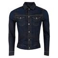 Replay Men's Mv842k.000.661 403 Denim Jacket, Blue (Dark Blue 7), X-Large