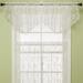 August Grove® Rollingwood Ascot Curtain Valance Polyester in White | 20 H x 56 W x 1.5 D in | Wayfair K7006600020V09