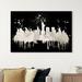 House of Hampton® New York Skyline 2 by Oliver Gal Artist Co. - Painting Print on Canvas Canvas, in White/Brown | 36 H x 54 W x 1.5 D in | Wayfair