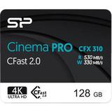 Silicon Power 128GB Cinema PRO CFX 310 cFAST 2.0 Memory Card SP128GICFX311NV0BM