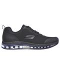 Skechers Men's Work Relaxed Fit: Skech-Air - Chamness SR Sneaker | Size 11.0 | Black | Textile/Synthetic | Vegan