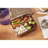 Bits Kits Stainless Steel 4 Sections Food Storage Container Stainless Steel in Gray | 1.75 H x 6.25 W x 5 D in | Wayfair 20802