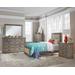 Willow Twin Upholstered Headboard in Weathered Gray - Progressive Furniture P635-25