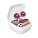 Virginia Tech Hokies Stripe Design Wireless Earbuds