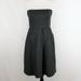 J. Crew Dresses | J. Crew Embossed Cotton Lorelei Classic Black | Color: Black | Size: 4