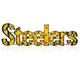 Imperial Pittsburgh Steelers 43.5'' x 12.5'' Lighted Recycled Metal Sign