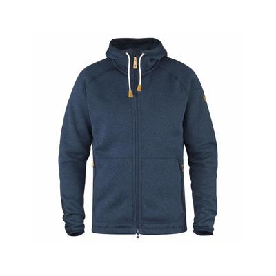 Fjallraven Ovik Fleece Hoodie - Men's Navy Medium ...