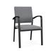 Lesro Newport Waiting Reception Guest Chair Metal Frame Metal | 36 H x 23.5 W x 24 D in | Wayfair NP1101.SBK-01ADGF