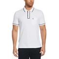 ORIGINAL PENGUIN Men's Earl Short Sleeve Polo Shirt, Bright White/Dark Sapphire, XXL