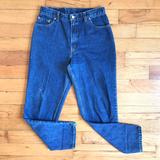 Levi's Jeans | Levi's 550 Relaxed Fit Tapered Leg Mom Blue Jeans | Color: Blue | Size: 31
