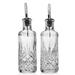 Godinger Silver Art Co Dublin Crystal Oil & Vinger Dispenser Set Glass | 10 H x 2.25 W x 2.25 D in | Wayfair 26358