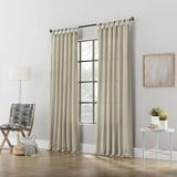 August Grove® Archaeo Sarro Washed Cotton Semi-Sheer Tab Top Curtain Panel 100% Cotton in Gray | 84 H in | Wayfair 62841099A7E4480FB9919159CE63D136