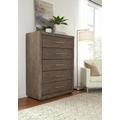 Melbourne Five Drawer Chest in Dark Pine - Modus 8D6484