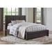 Meadow Queen-size Solid Wood Storage Bed in Graphite - Modus 3FT3D5