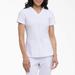 Dickies Women's Eds Essentials V-Neck Scrub Top - White Size 4Xl (DK615)