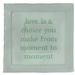 East Urban Home Love Is A Choice Quote Single Reversible Comforter Polyester/Polyfill/Microfiber in Green | Queen Comforter | Wayfair